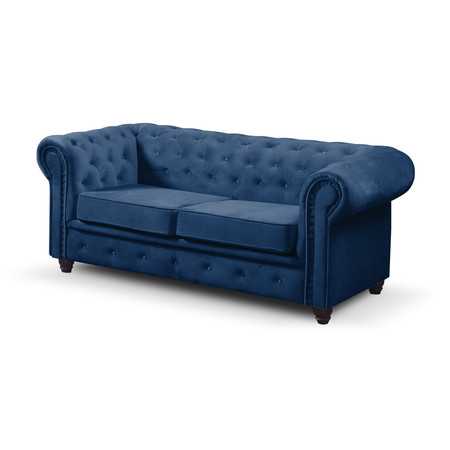 Infinity Chesterfield II kanapé Kék BOLIVAR