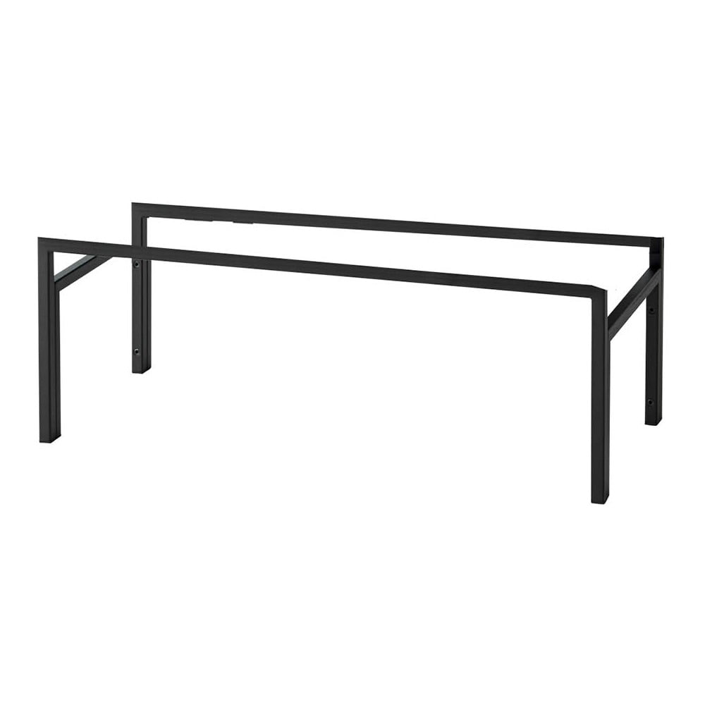 Fekete fém talpazat szekrényhez 86x38 cm Edge by Hammel - Hammel Furniture