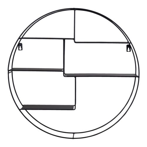 Fekete többszintes fém polc Genk - House Nordic