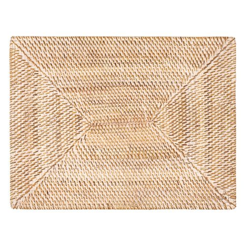 Rattan tányéralátét 40x30 cm - Tiseco Home Studio