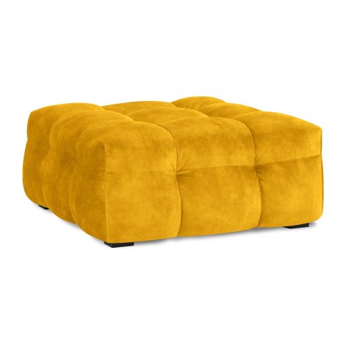 Vesta sárga bársony puff - Windsor & Co Sofas